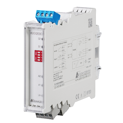EX contact amplifier 2-channel with relay output