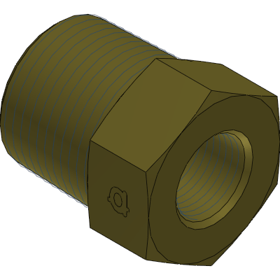 Brass BSPT Bushing