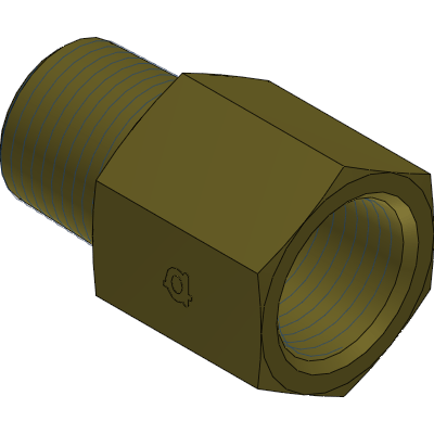 Brass Male BSPT x FNPT