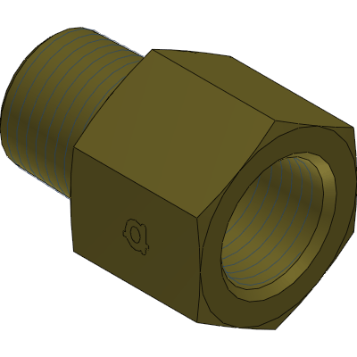 Brass Male NPT x FBSPT