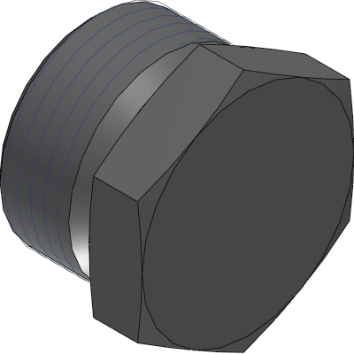 Stainless DIN Light Duty Tube Plug