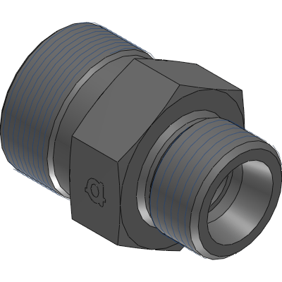 Male ORFS x DIN Heavy Duty