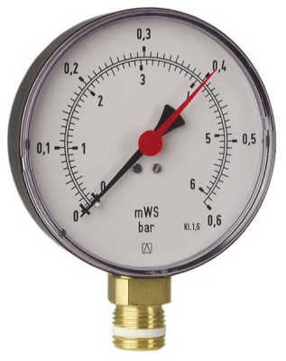 Afriso VDI3805 Rohrfeder Manometer20hy202020 Industrial Valves