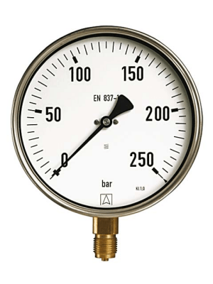 Afriso VDI3805 Rohrfeder Industriemanometer20rf2020i2c20d401 Industrial Valves