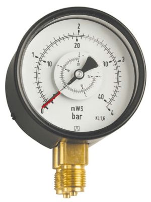 Afriso VDI3805 Rohrfeder Standardmanometer20f2020differenzdruck20rf100dif2c20d201 Industrial Valves
