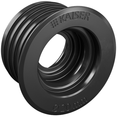 Transizione parete-soffitto 90° Ø 20 mm