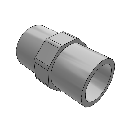 Adaptador rosca macho