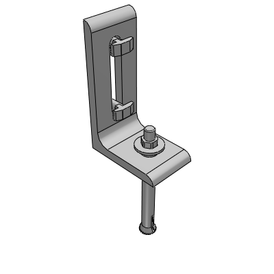 45铝型材--附件*固定板