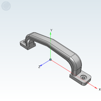焊接型拉手 弧形·外装型