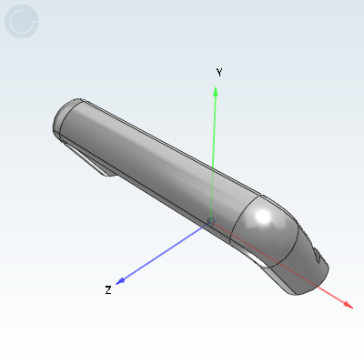 椭圆型拉手 圆角斜拉型·外装型