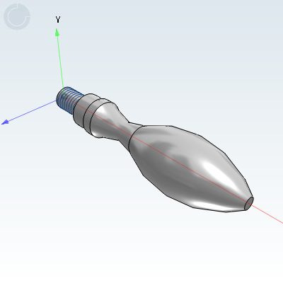 曲面型外螺纹安装