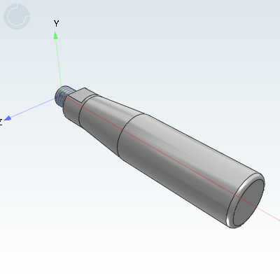 固定手柄 外螺纹带板手槽型