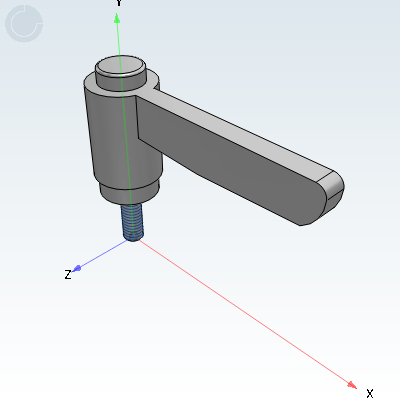 固定手柄 直杆平型