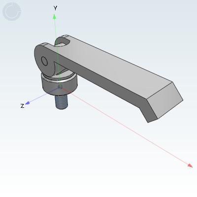可调紧定手柄 进口快速按压型