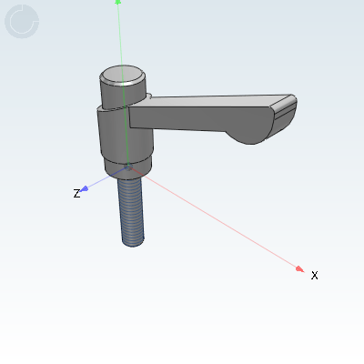 可调紧定手柄 前端圆型/进口圆型