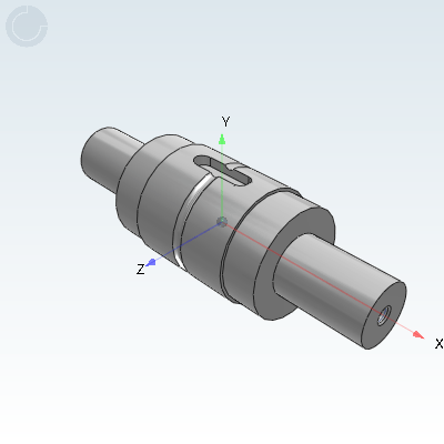 实心滚珠花键 直筒螺帽型 两端内螺纹型