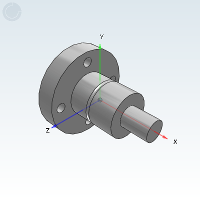实心滚珠花键 法兰螺帽型 标准型