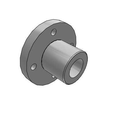 法兰型直线轴承 端法兰·微型