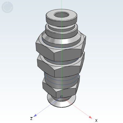 Suction Cup With Locking Fitting
