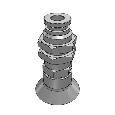 Suction Cup With Locking Fitting