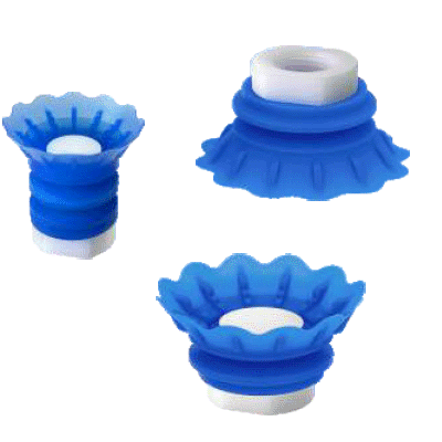 Ultrathin flower-shaped suction cup