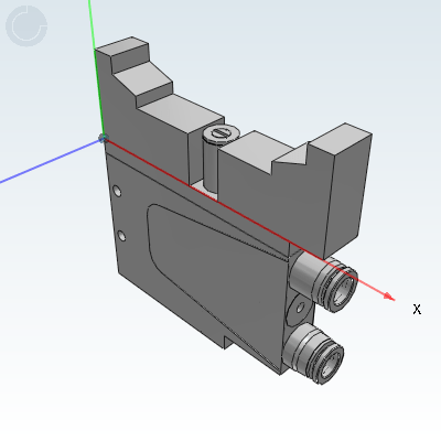 Integrated vacuum generator