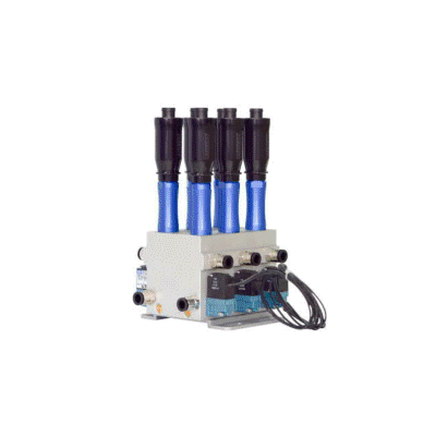 Large flow integrated vacuum generator
