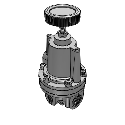 AirCom Pneumatic 4OQQR73FA Industrial Valves