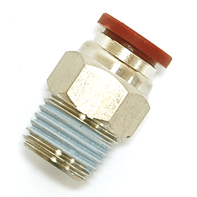 Maschio diritto automatico conico