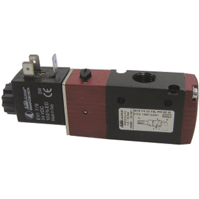 Aircomp Elettrovalvola 3 2 Monostabile Linea 128 Industrial Valves
