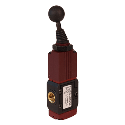 Aircomp Valvola Leva Assiale 3 2 Linea 125 Industrial Valves