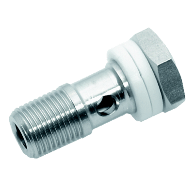 Vite Cava Singola, con 2 Guarnizioni in Teflon