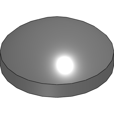 Short Weld Cap, Unpolished