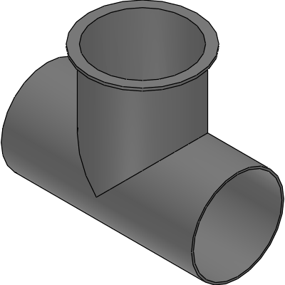 Tee-Flange stud