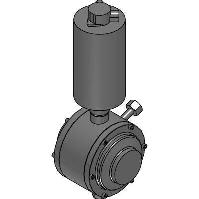 Sanitary ball valves Normally closed