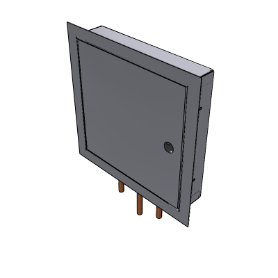 All Valve Industries All Valve - SS5213 15mm TMV SS Enclosure Hinged Lid Industrial Valves