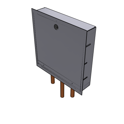 All Valve Industries All Valve - SS5213 20mm TMV SS Enclosure Flat Lid Industrial Valves