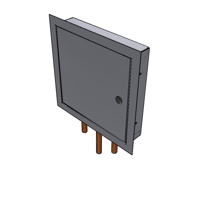 All Valve Industries All Valve - SS5213 20mm TMV SS Enclosure Hinged Lid Industrial Valves