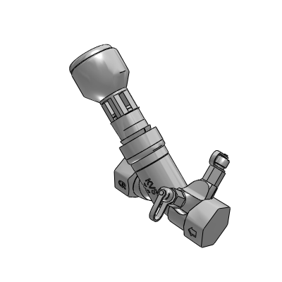 All Valve Industries Cimberio_CIM 747_Manual Balancing Valve _25mm Industrial Valves