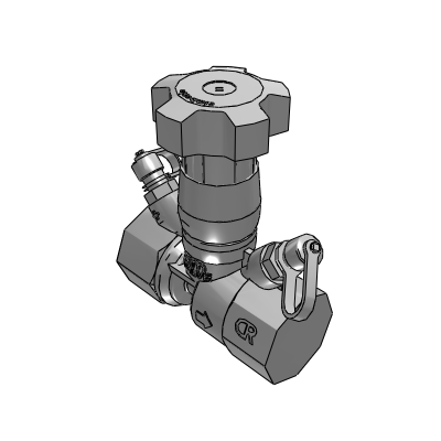 All Valve Industries Cimberio_CIM 787_Manual Balancing Valve _25mm Industrial Valves