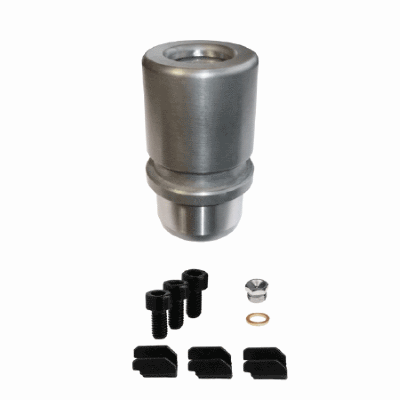 Demountable steel guide bushing