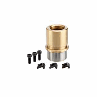 Demountable bronze-plated guide bushing
