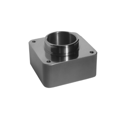 Demountable steel block for pillar or bushing - square