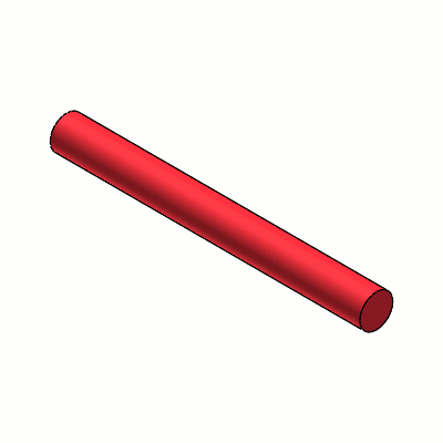 Elastomer rods - 90 Shore A - Solid rod