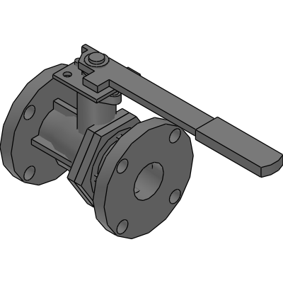 American Valve 3700 Flanged Ball Valve Industrial Valves
