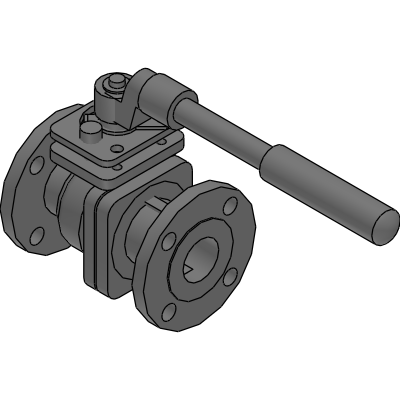 American Valve 4001 Flanged Ball Valve Industrial Valves