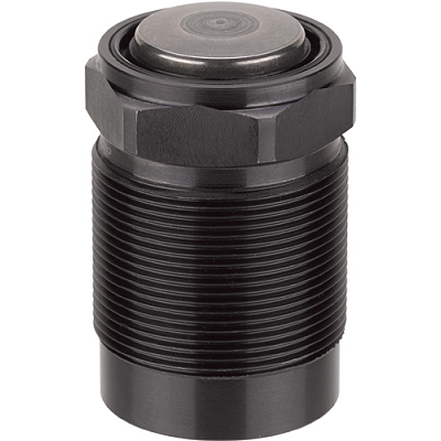 Threaded Cylinder, bottom sealing with spherical piston rod