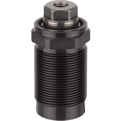 Threaded Cylinder bottom sealing, piston rod with internal thread