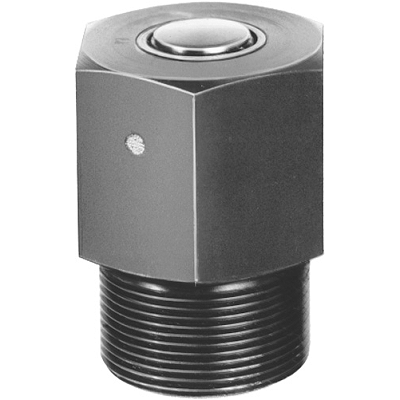 Threaded Cylinder with spherical piston rod