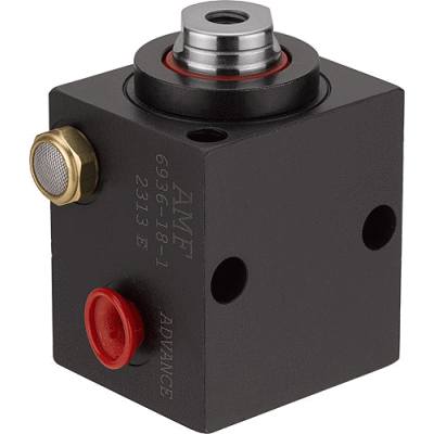 Cilindro tipo bloque de simple efecto